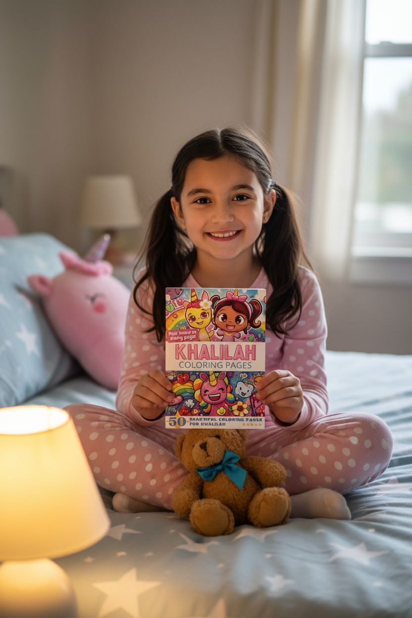 Khalilah personal coloring pages