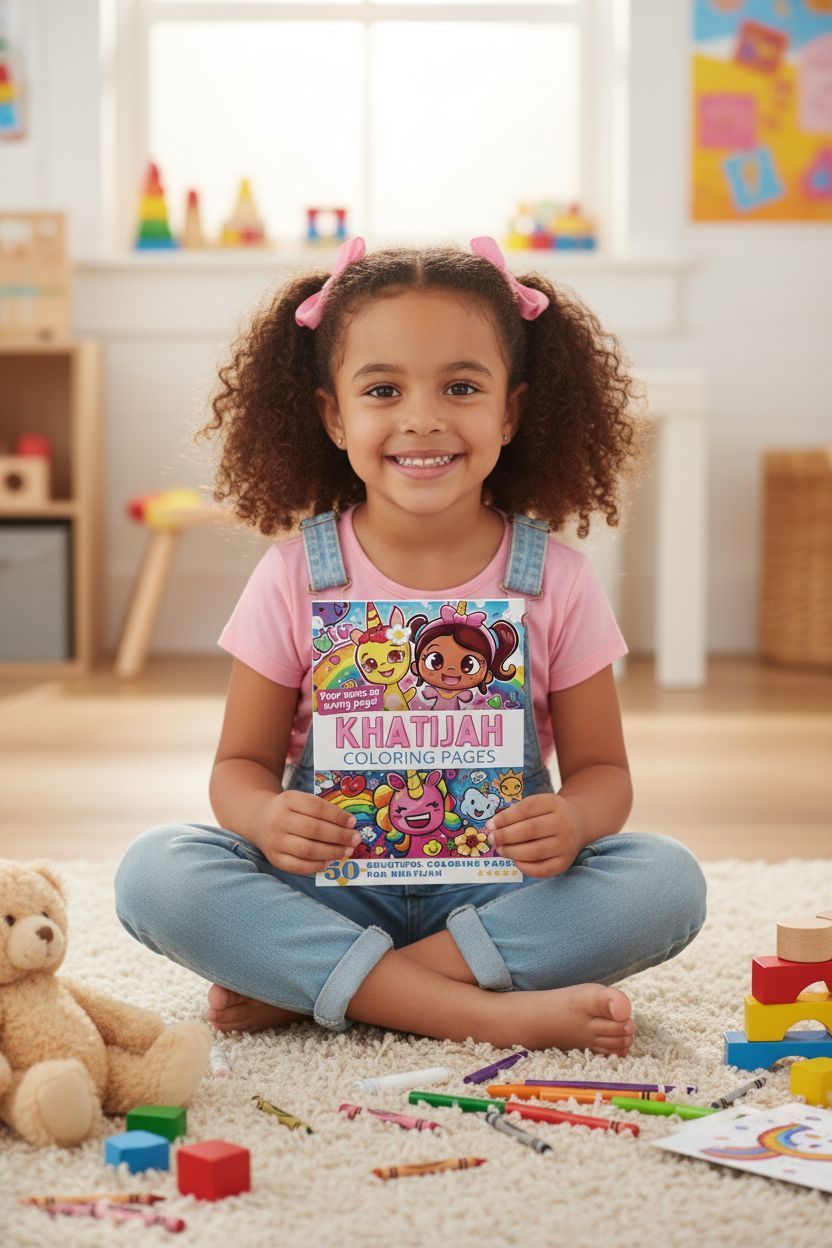 Khatijah personal coloring pages