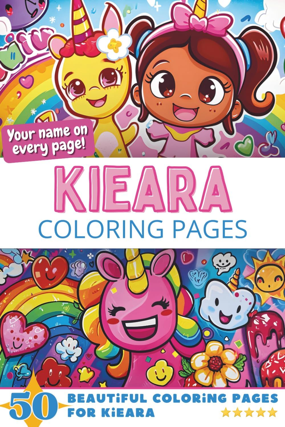 Kieara Coloring Pages Cover