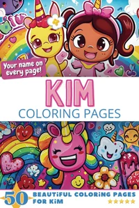 Kim Coloring Book Cover