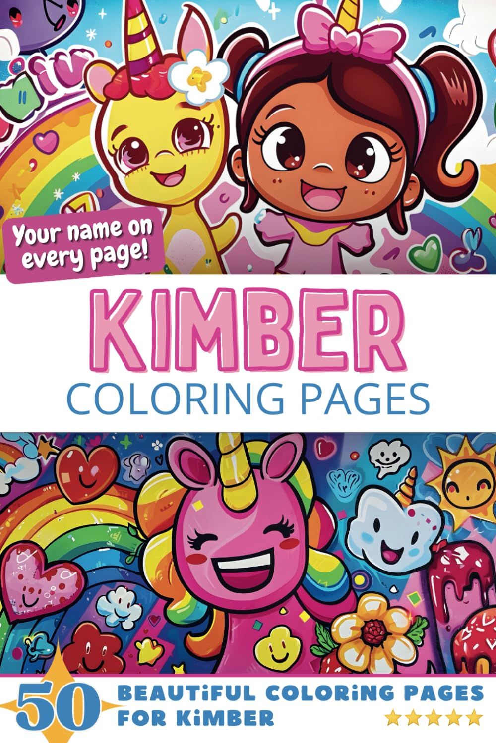 Kimber Coloring Pages Cover