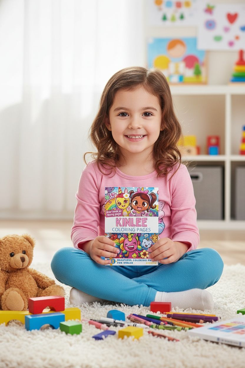 Kinlee personal coloring pages