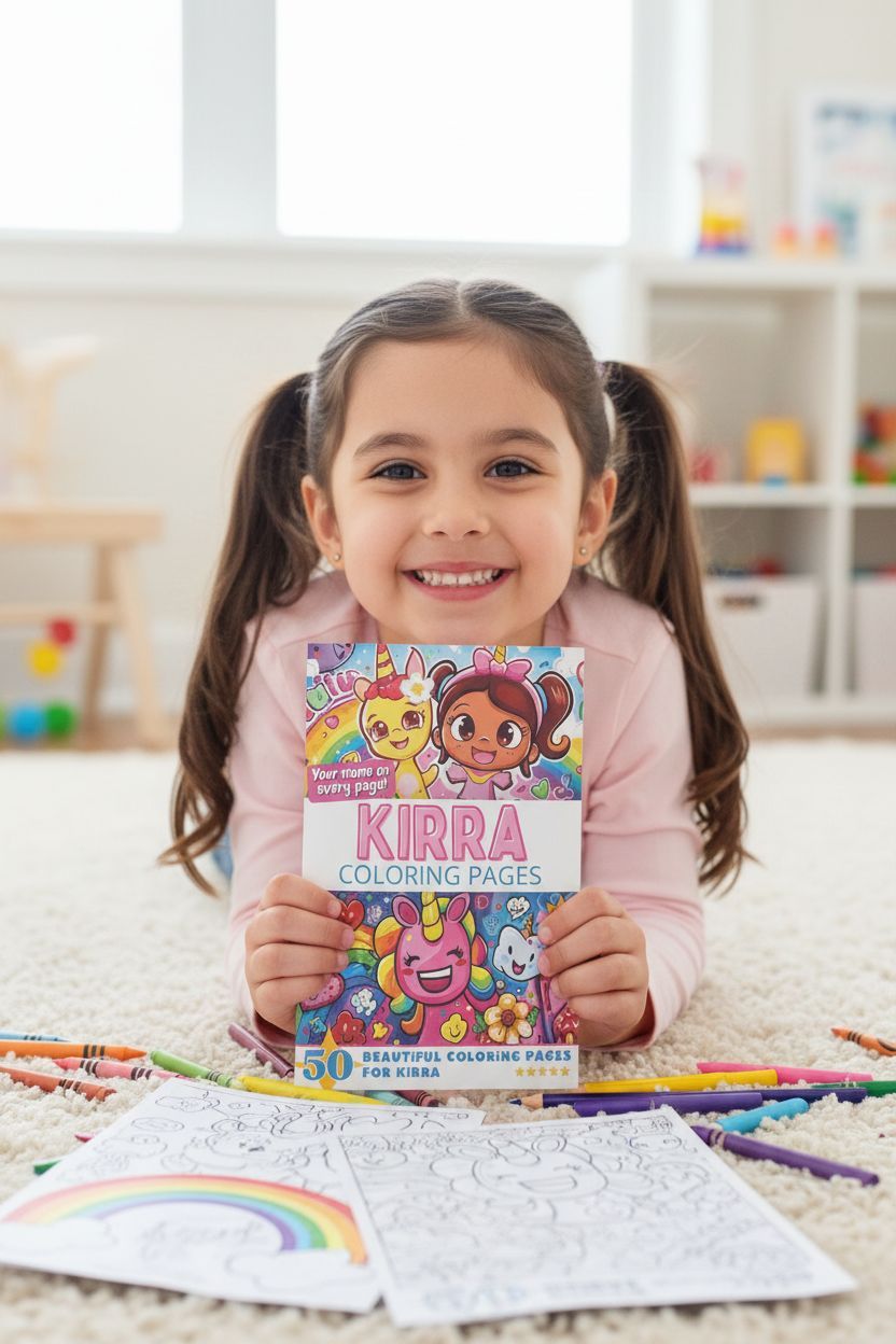 Kirra personal coloring pages