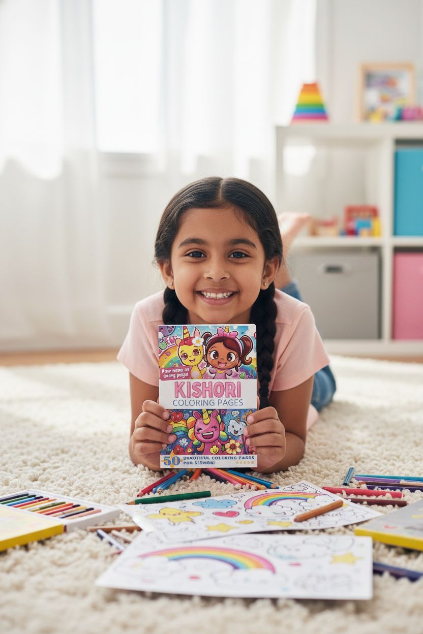 Kishori personal coloring pages