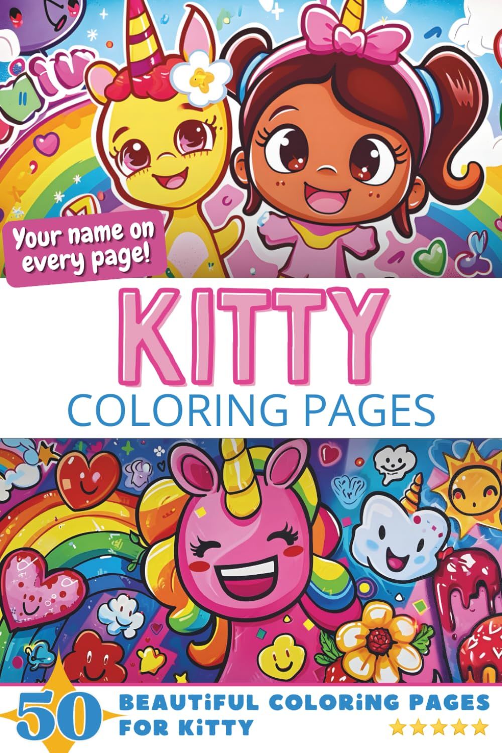 Kitty Coloring Pages Cover