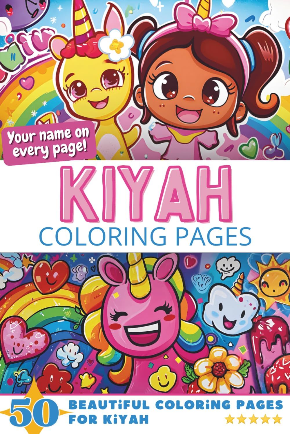 Kiyah Coloring Pages Cover