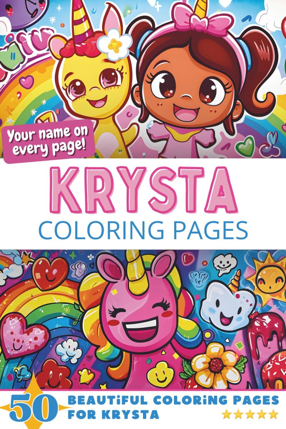 Krysta Coloring Pages Cover
