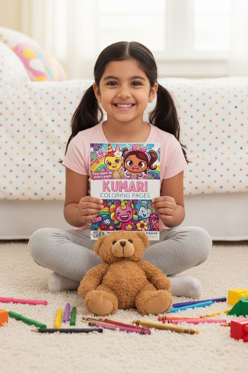 Kumari personal coloring pages