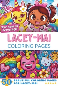 Lacey-Mai Coloring Book Cover
