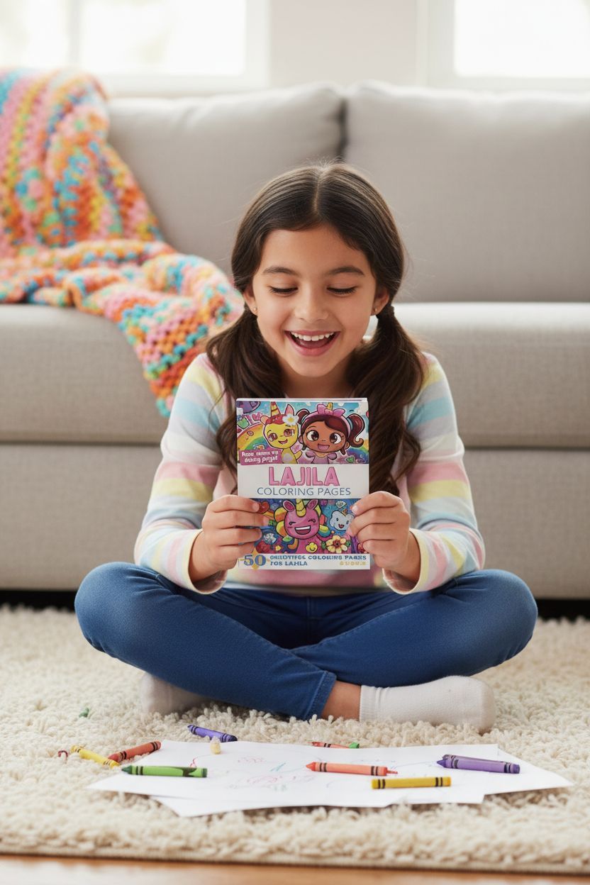 Lajila personal coloring pages