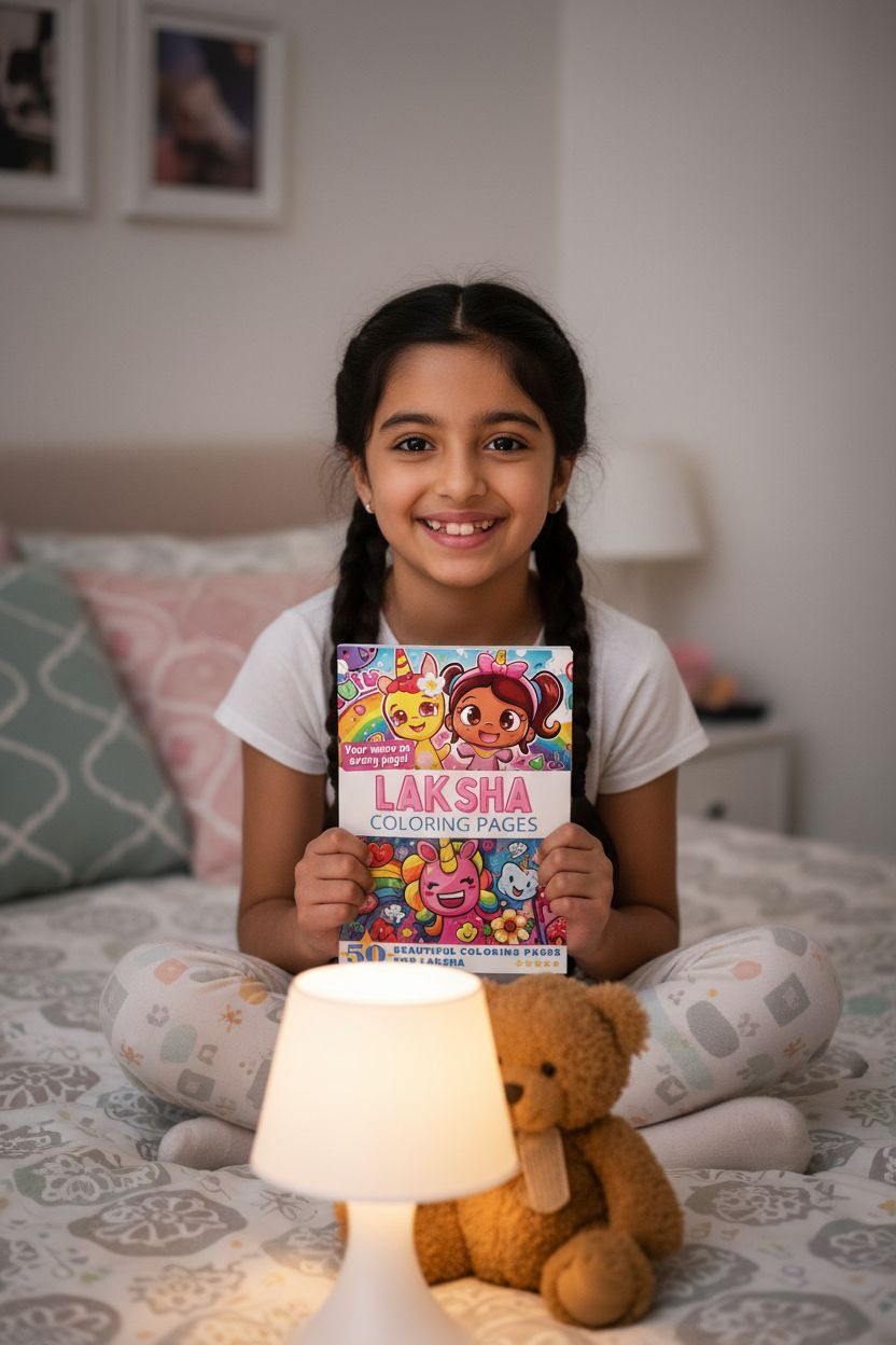 Laksha personal coloring pages