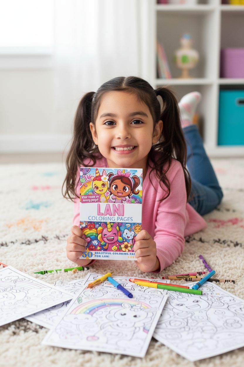 Lani personal coloring pages