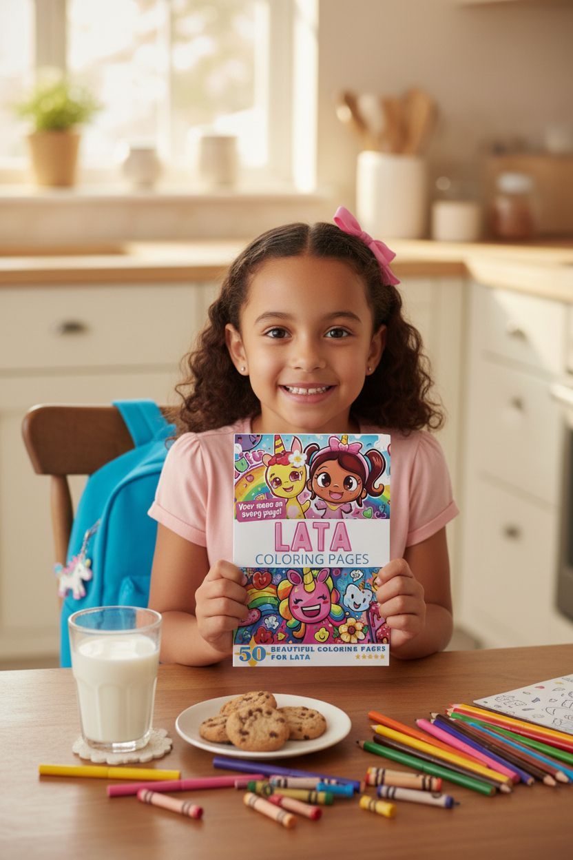 Lata personal coloring pages