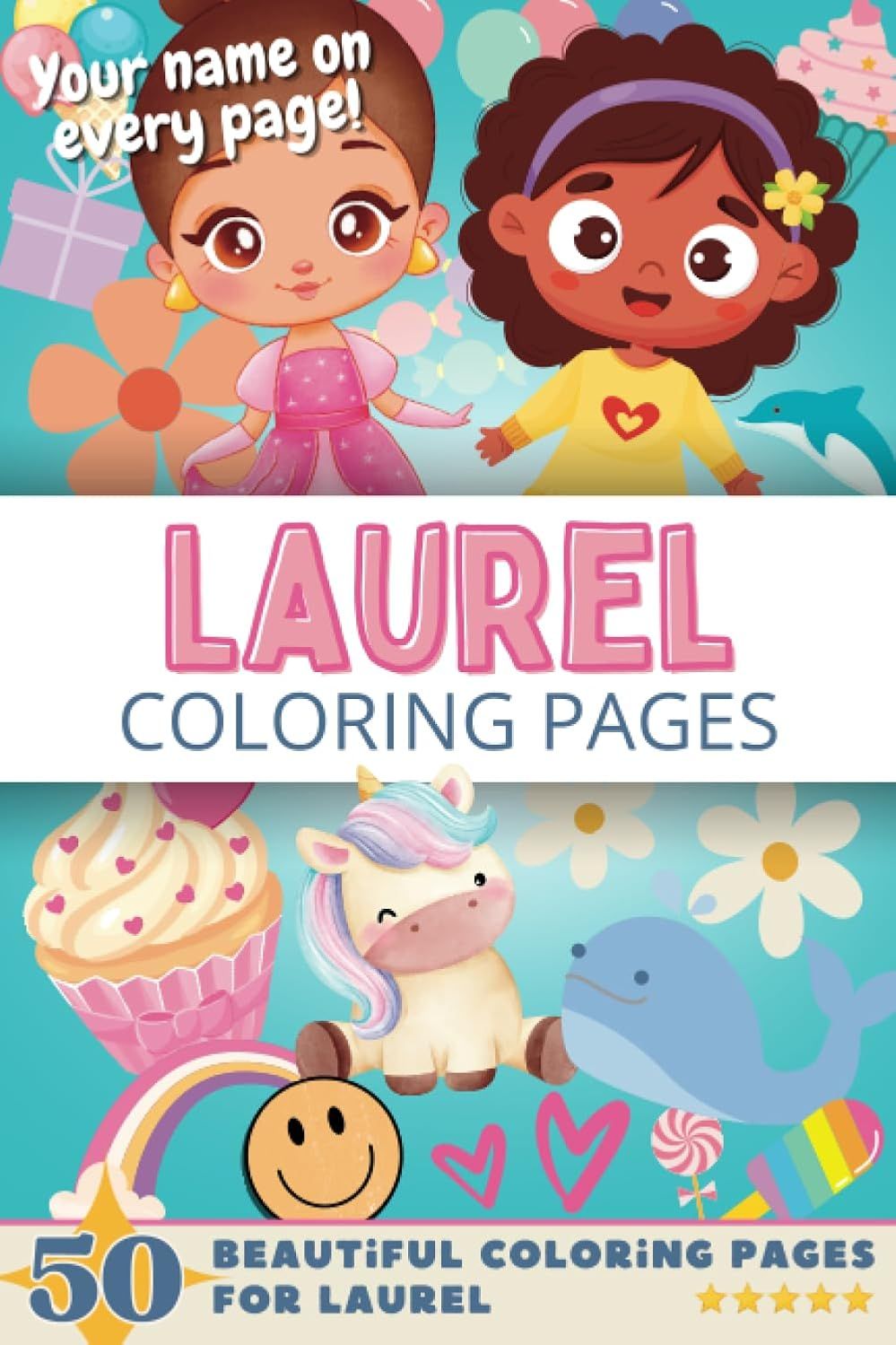 Laurel Coloring Pages Cover