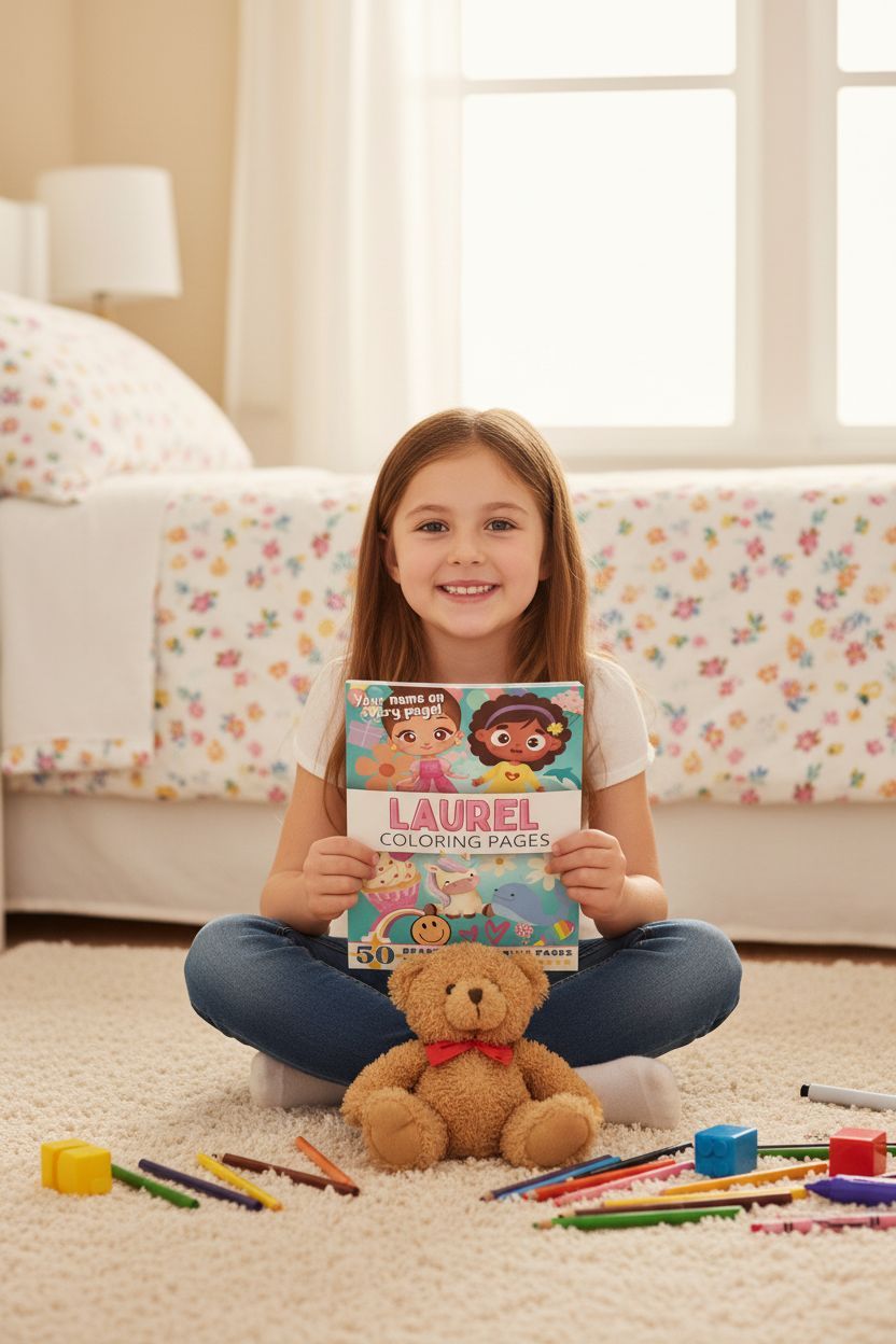 Laurel personal coloring pages