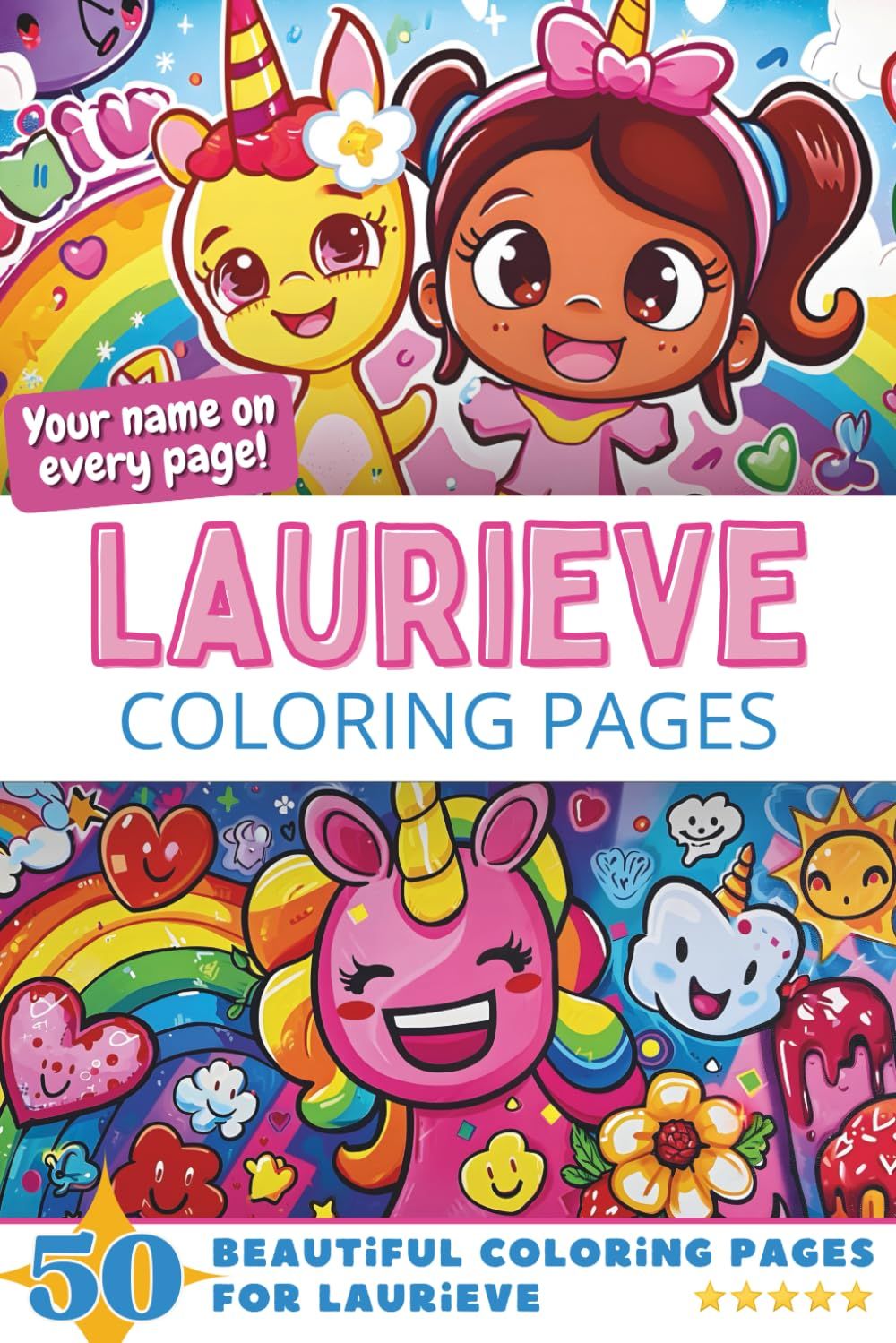Laurieve Coloring Pages Cover