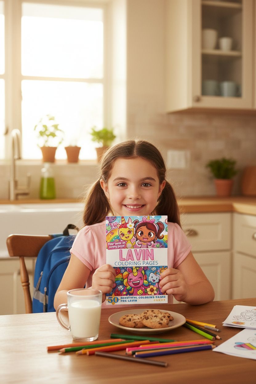 Lavin personal coloring pages