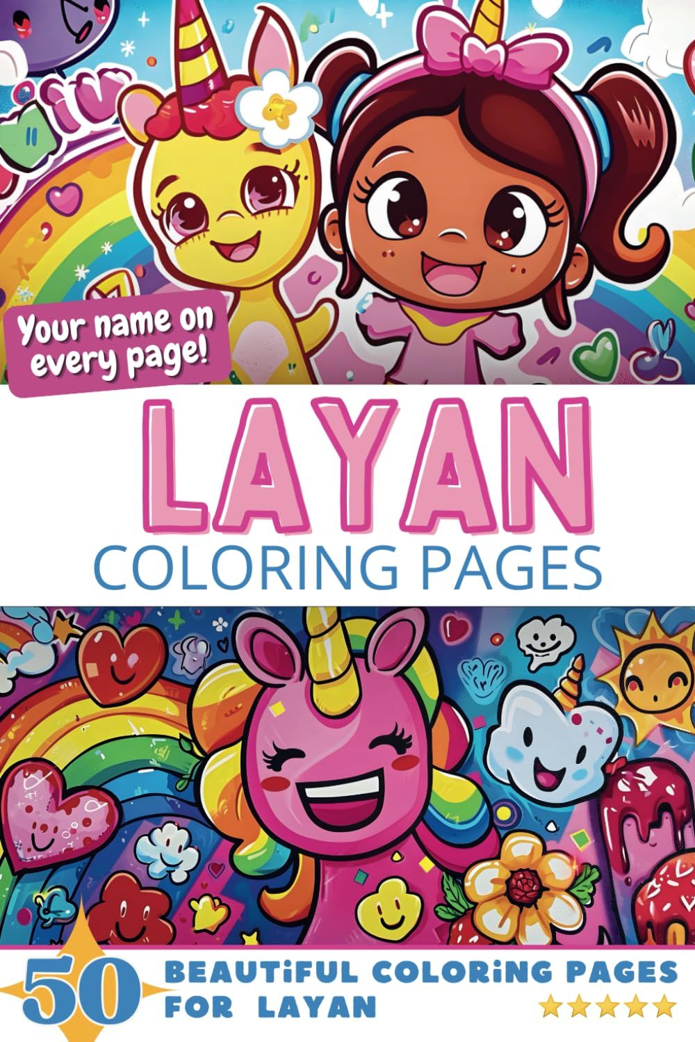 Layan Coloring Pages Cover