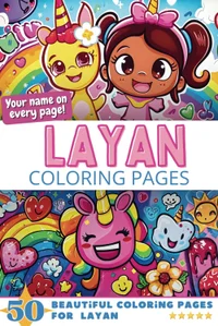Layan Coloring Book Cover