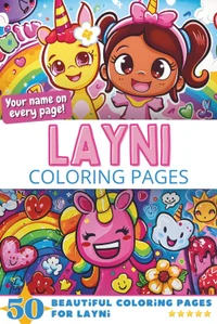Layni Coloring Book Cover