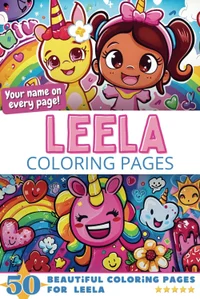 Leela Coloring Book Cover