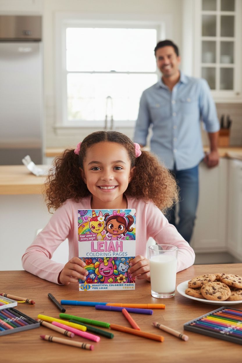 Leiah personal coloring pages