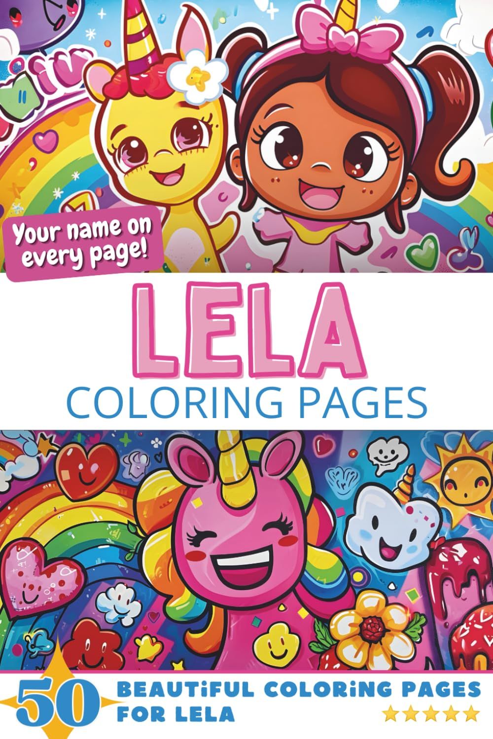 Lela Coloring Book Cover