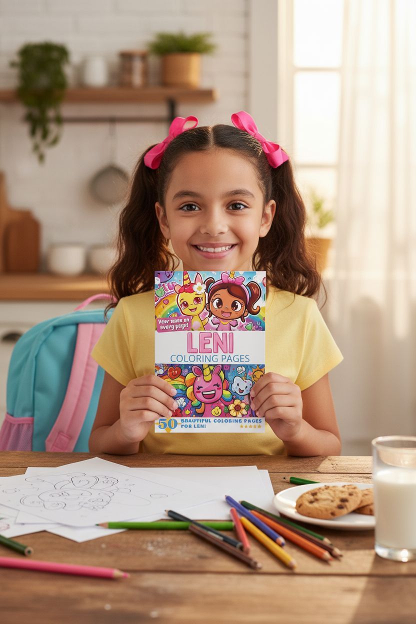 Leni personal coloring pages