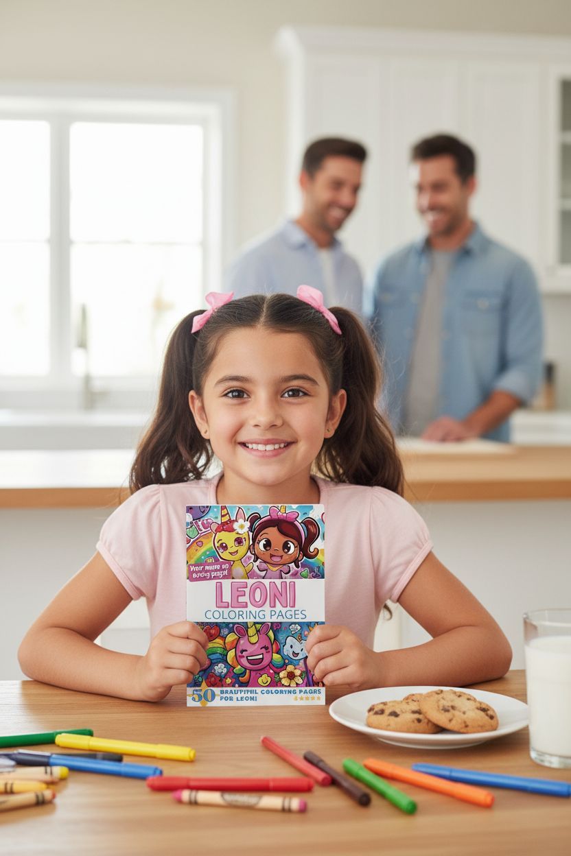 Leoni personal coloring pages