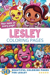 Lesley Coloring Book Cover