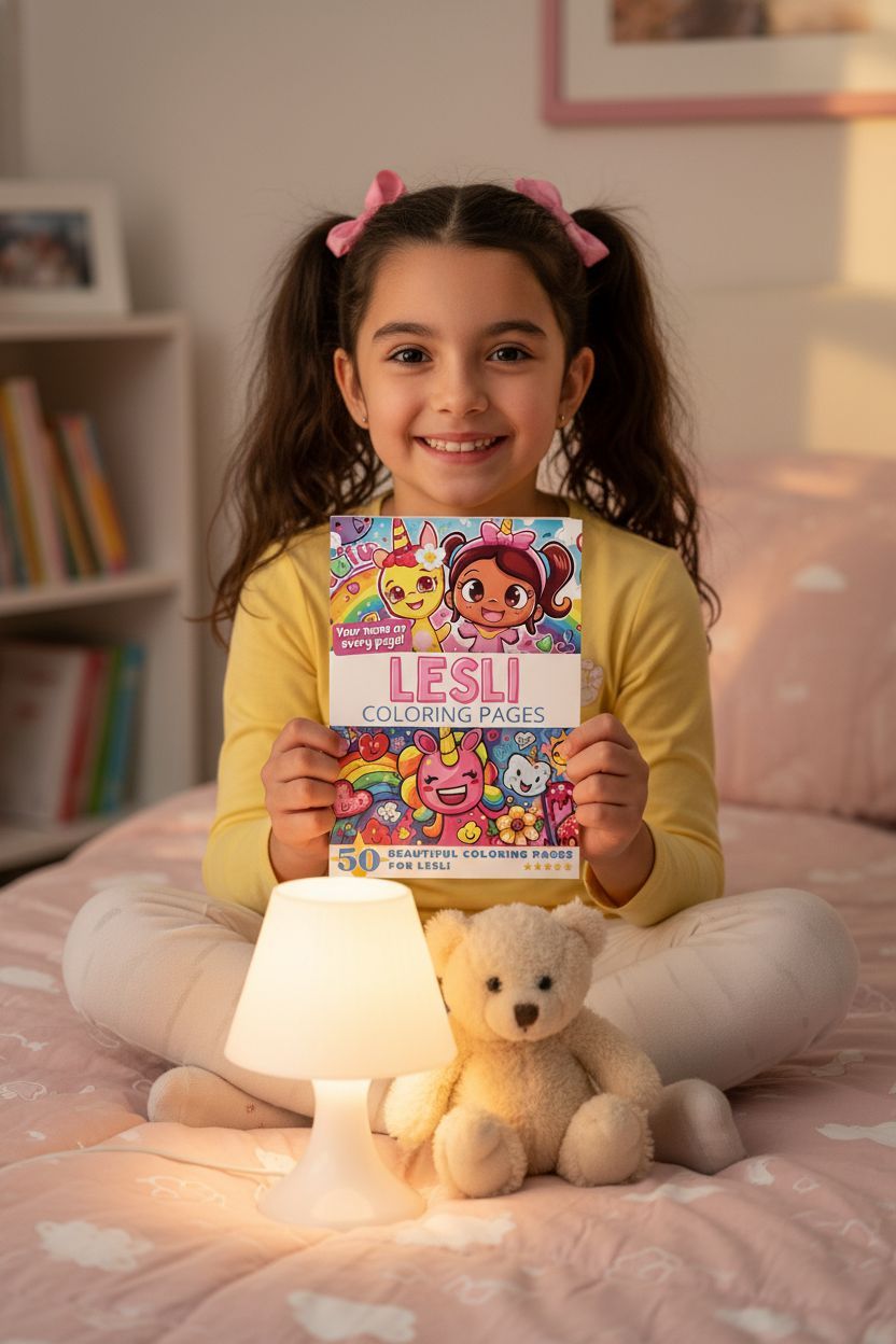 Lesli personal coloring pages