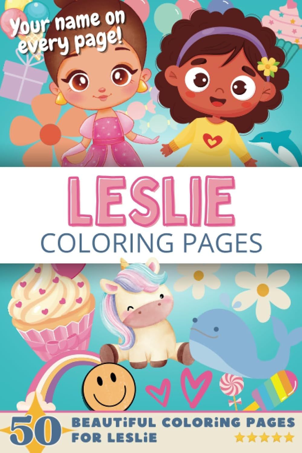 Leslie Coloring Pages Cover