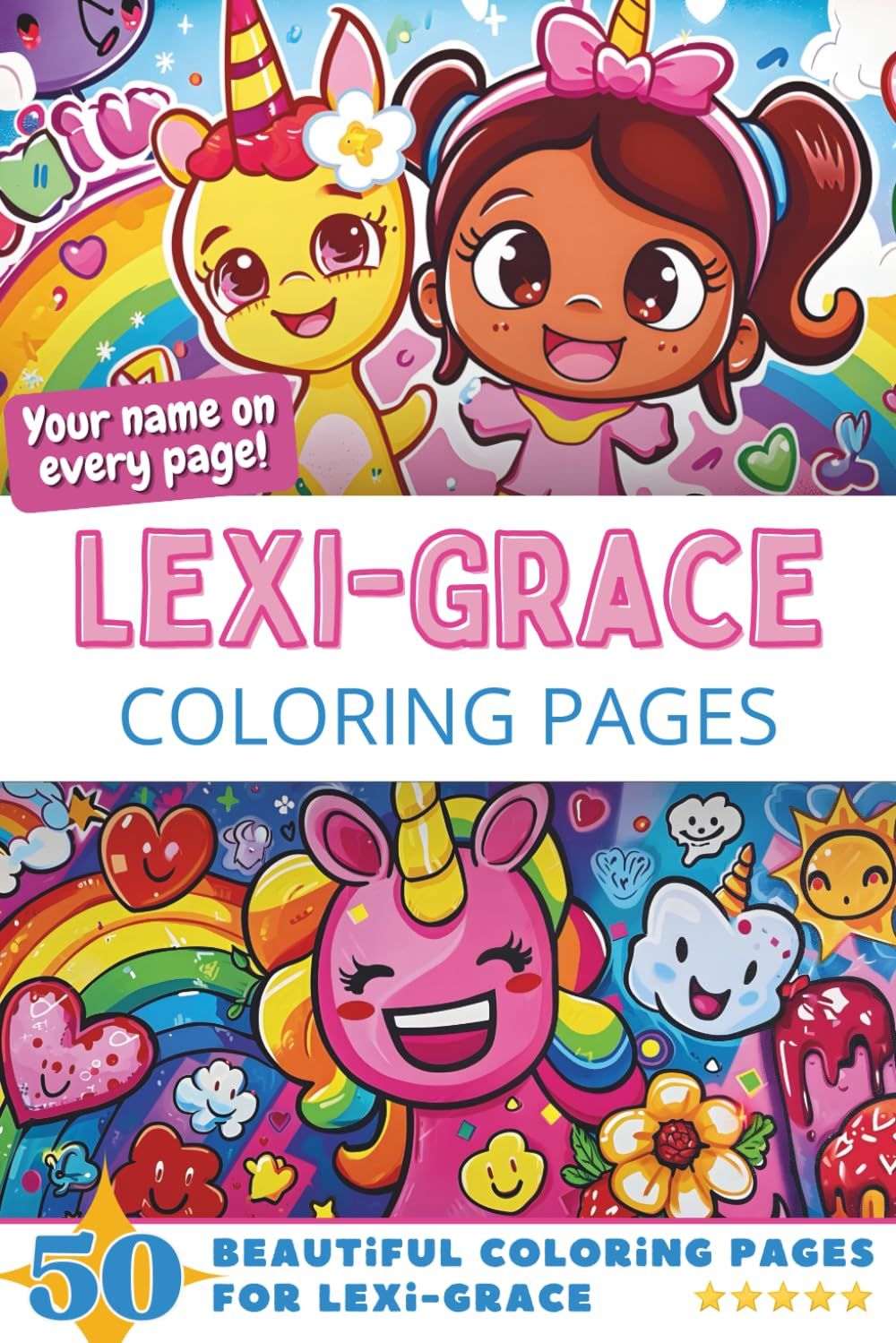 Lexi-Grace Coloring Pages Cover