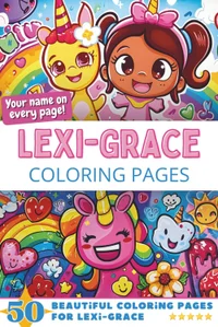 Lexi-Grace Coloring Book Cover