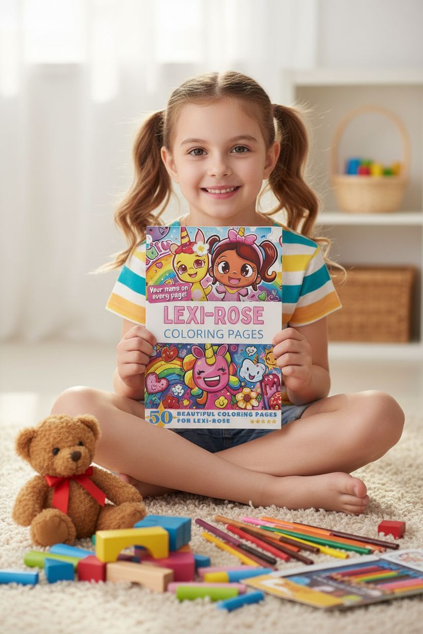 Lexi-Rose personal coloring pages