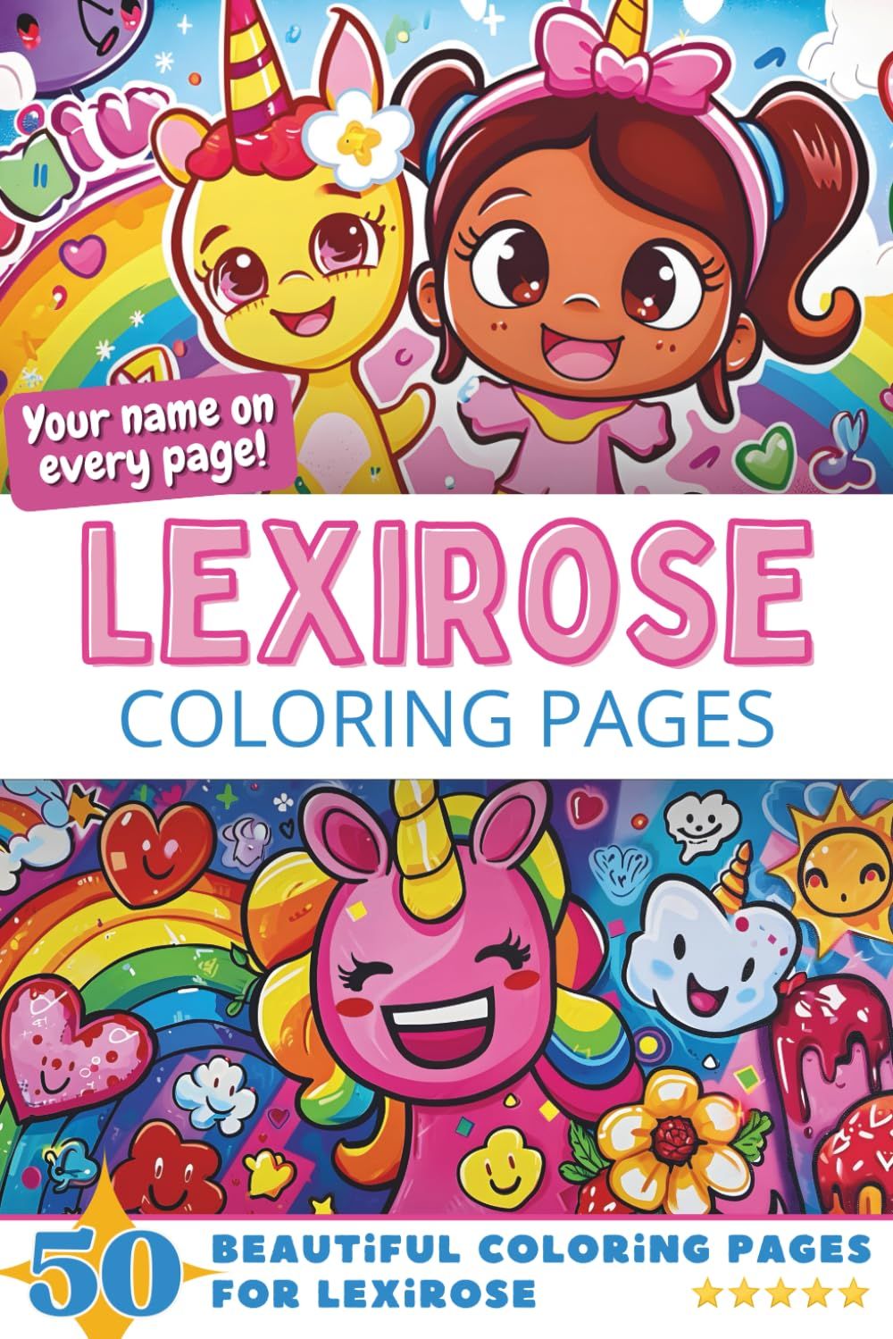 Lexirose Coloring Pages Cover
