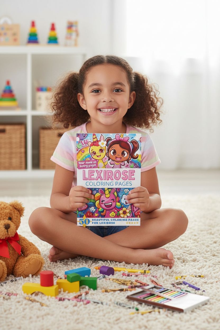 Lexirose personal coloring pages