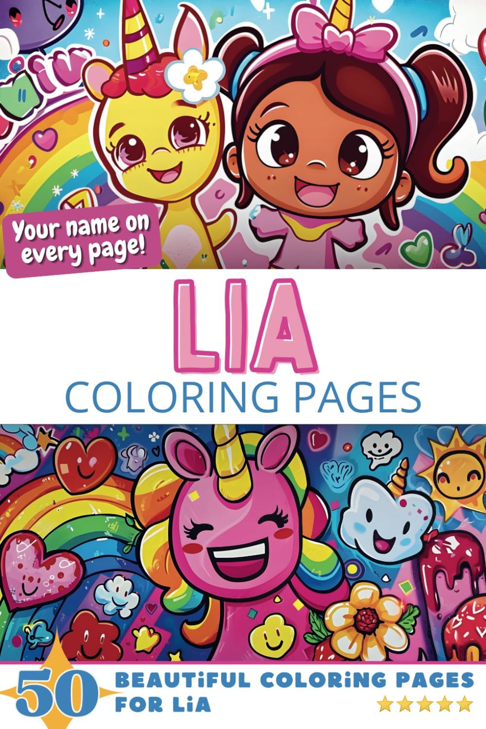 Lia Coloring Pages Cover