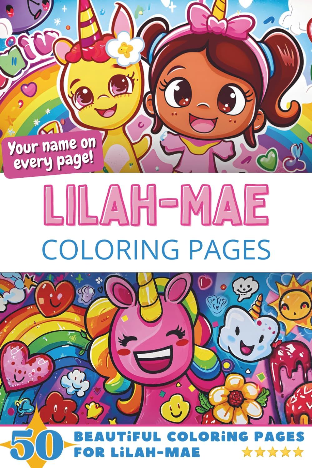 Lilah-Mae Coloring Pages Cover