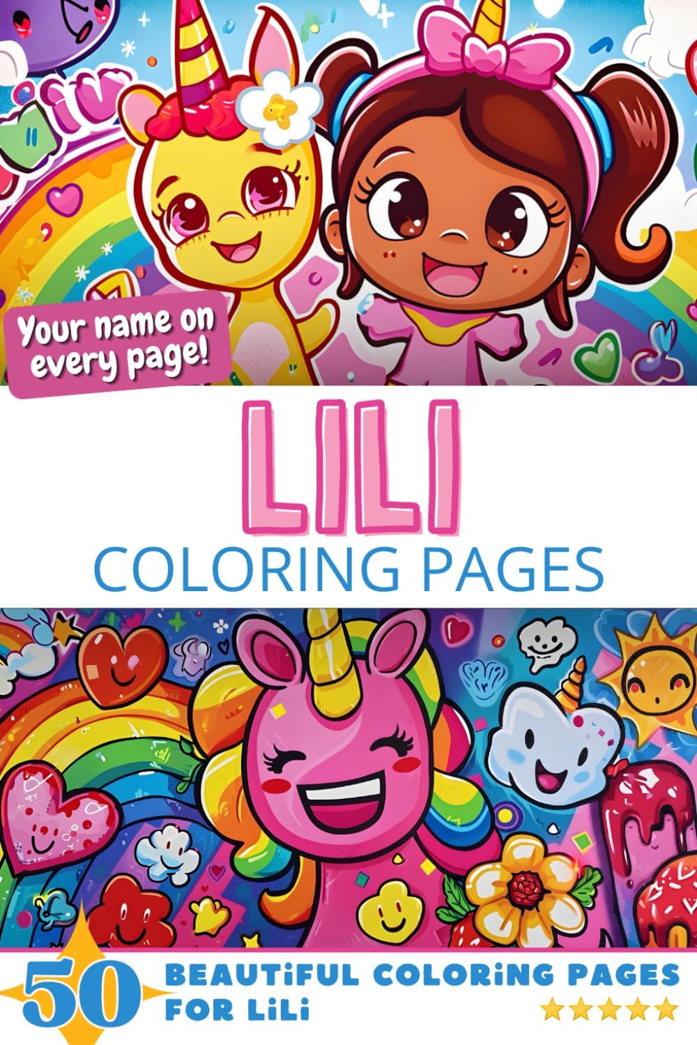 Lili Coloring Pages Cover