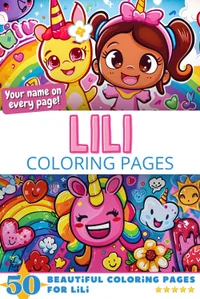 Lili Coloring Book Cover