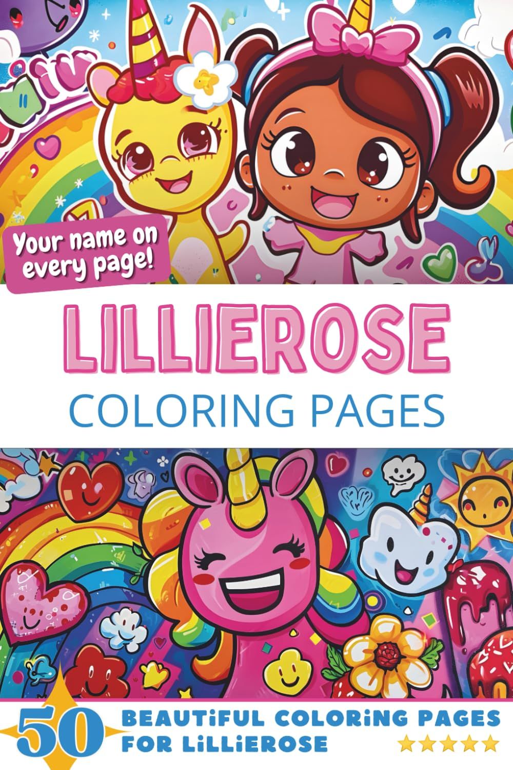 Lillierose Coloring Pages Cover