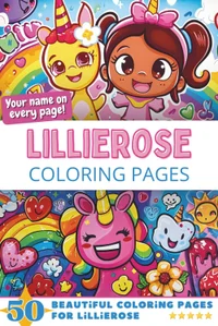 Lillierose Coloring Book Cover