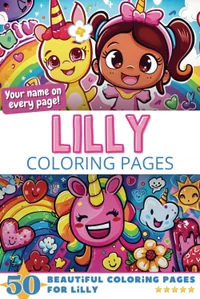 Lilly Coloring Book Cover