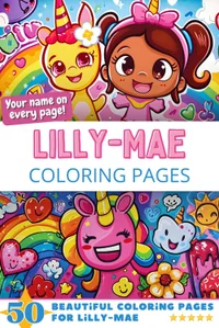 Lilly-Mae Coloring Book Cover