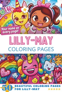 Lilly-May Coloring Book Cover