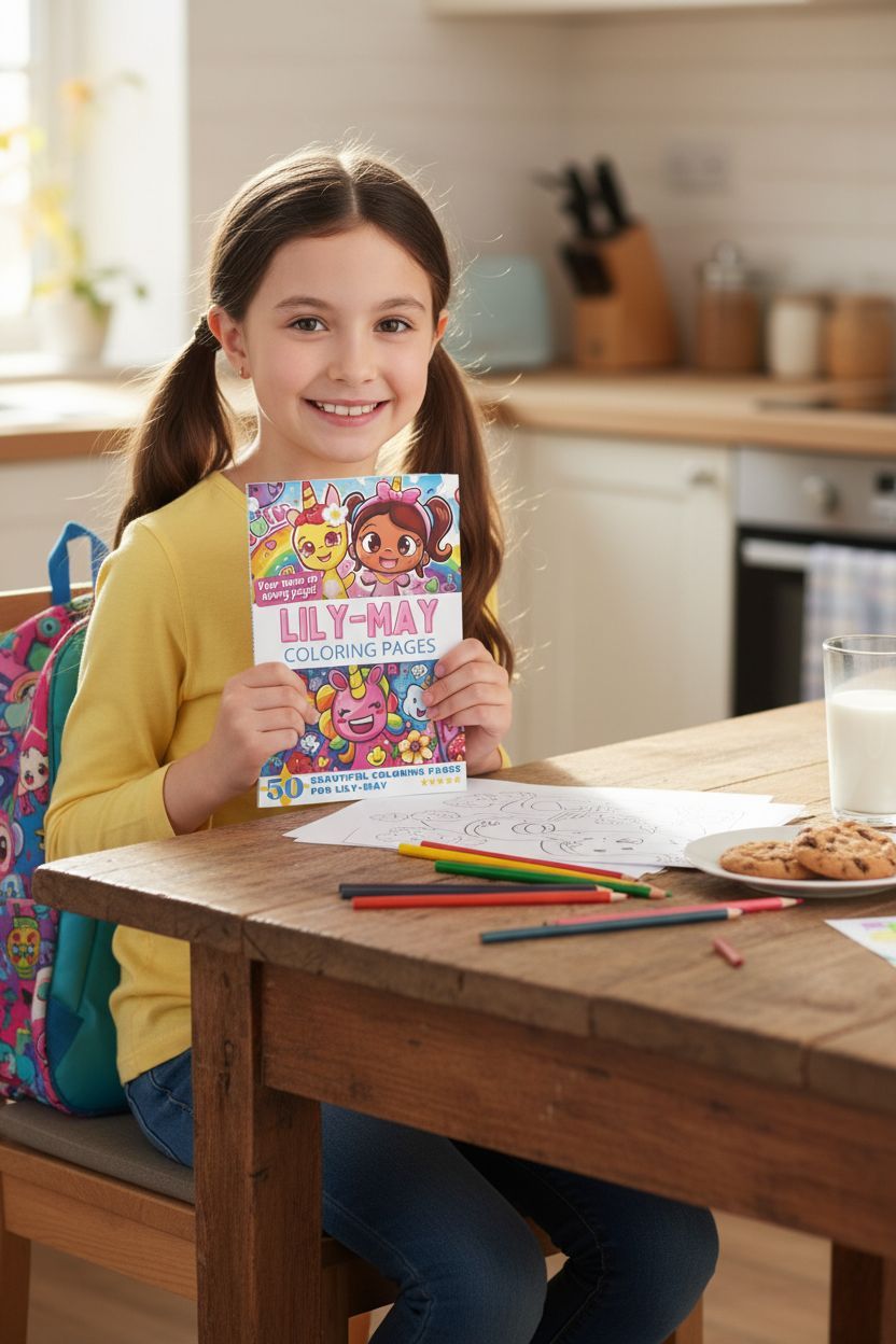 Lily-May personal coloring pages