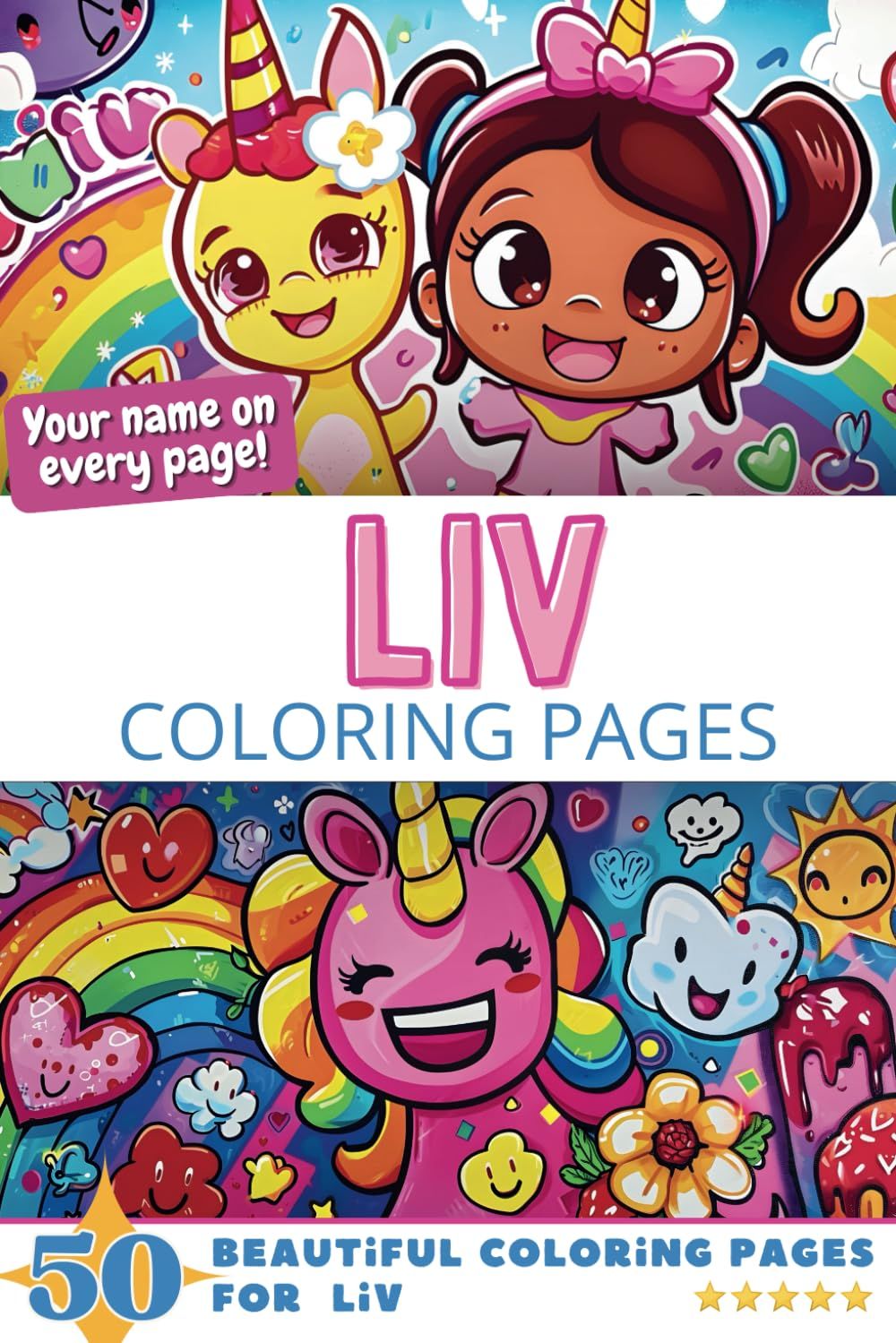 Liv Coloring Pages Cover