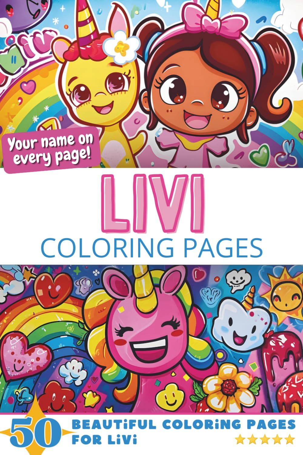 Livi Coloring Pages Cover