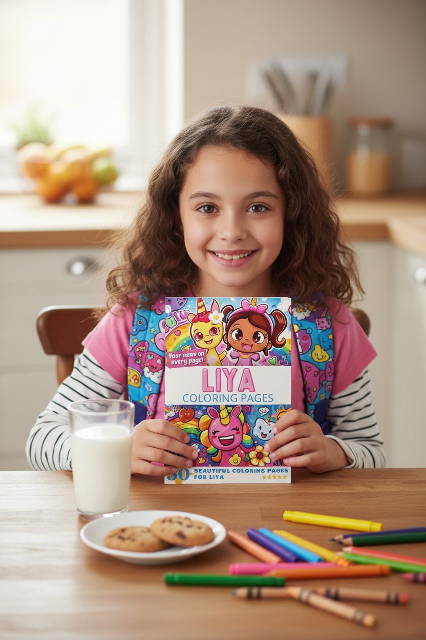 Liya personal coloring pages